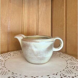 Vintage Frankoma Plainsman Gold Creamer Desert Stoneware Earth Tones Pottery